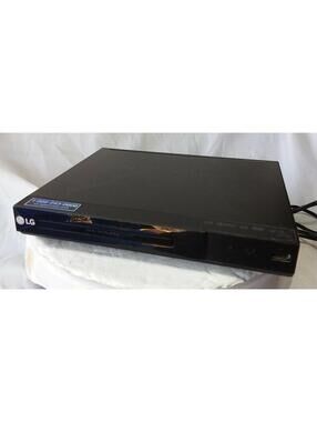 LG DP132H DVD Player USB Direct Recording CD MP3 Multi-Format Black Tested